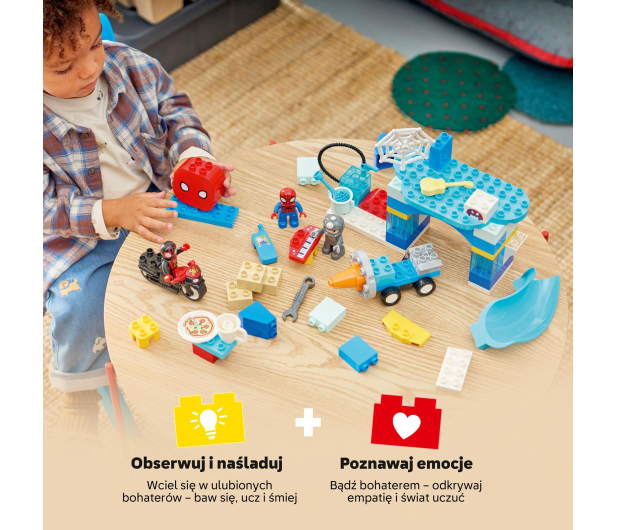 LEGO DUPLO DISNEY 10464 Kryjówka Pajęczej drużyny - 1529685 - zdjęcie 5